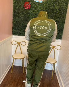 The Seventy-Two 08 Tracksuit| Army Green and Beige